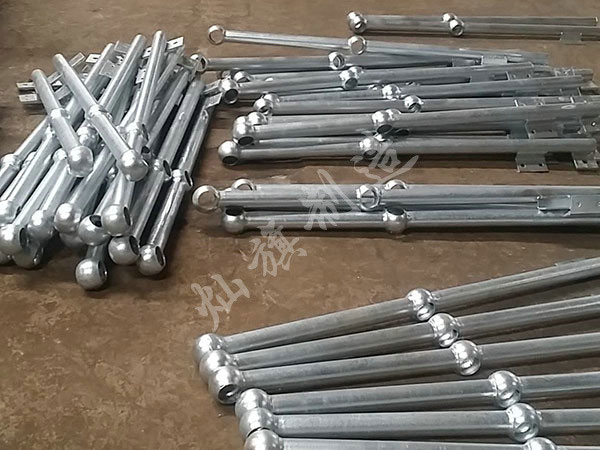 河南鍍鋅球接欄桿圖片4